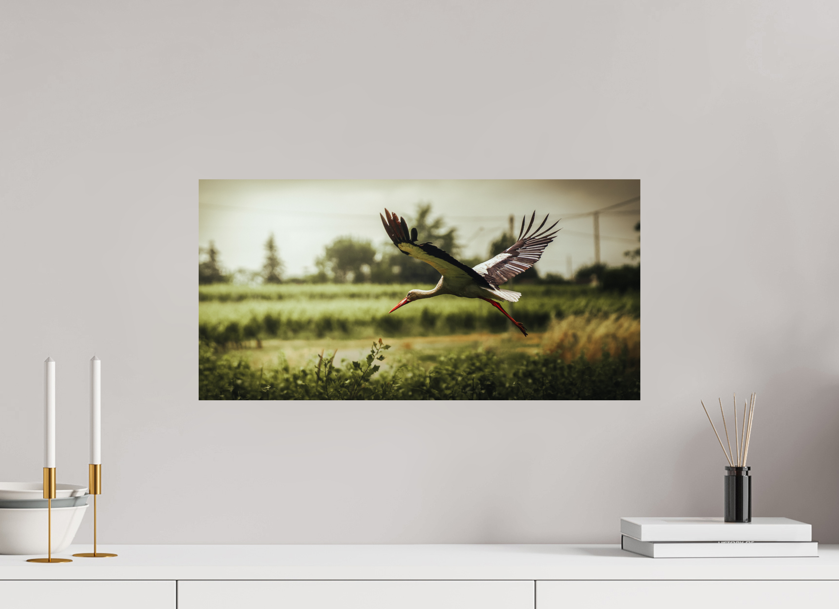 60 x 30 cm, Lesaffre Photo Cigogne (France)