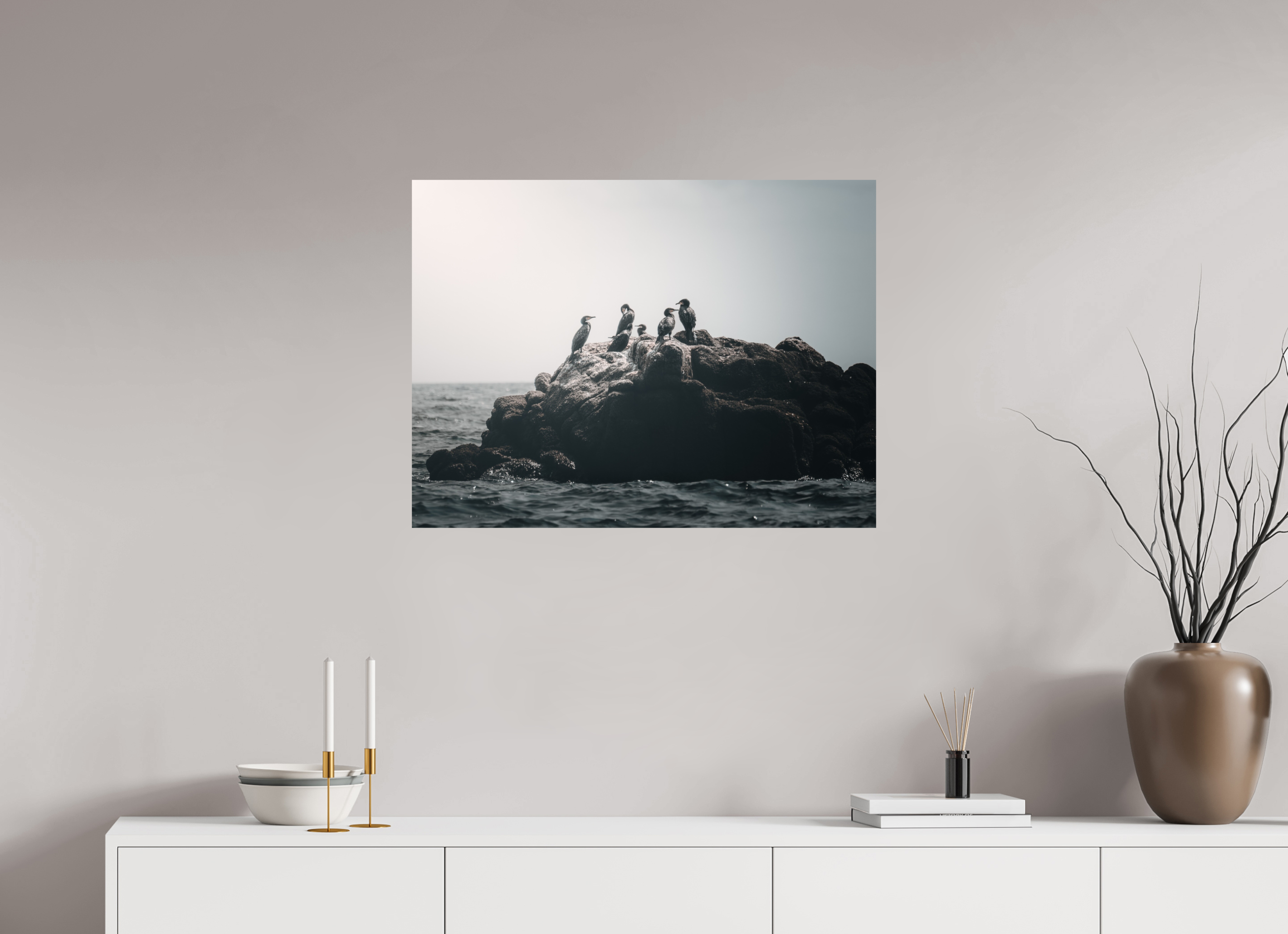 80 x 60 cm, Impression Fine Art La discussion (France)