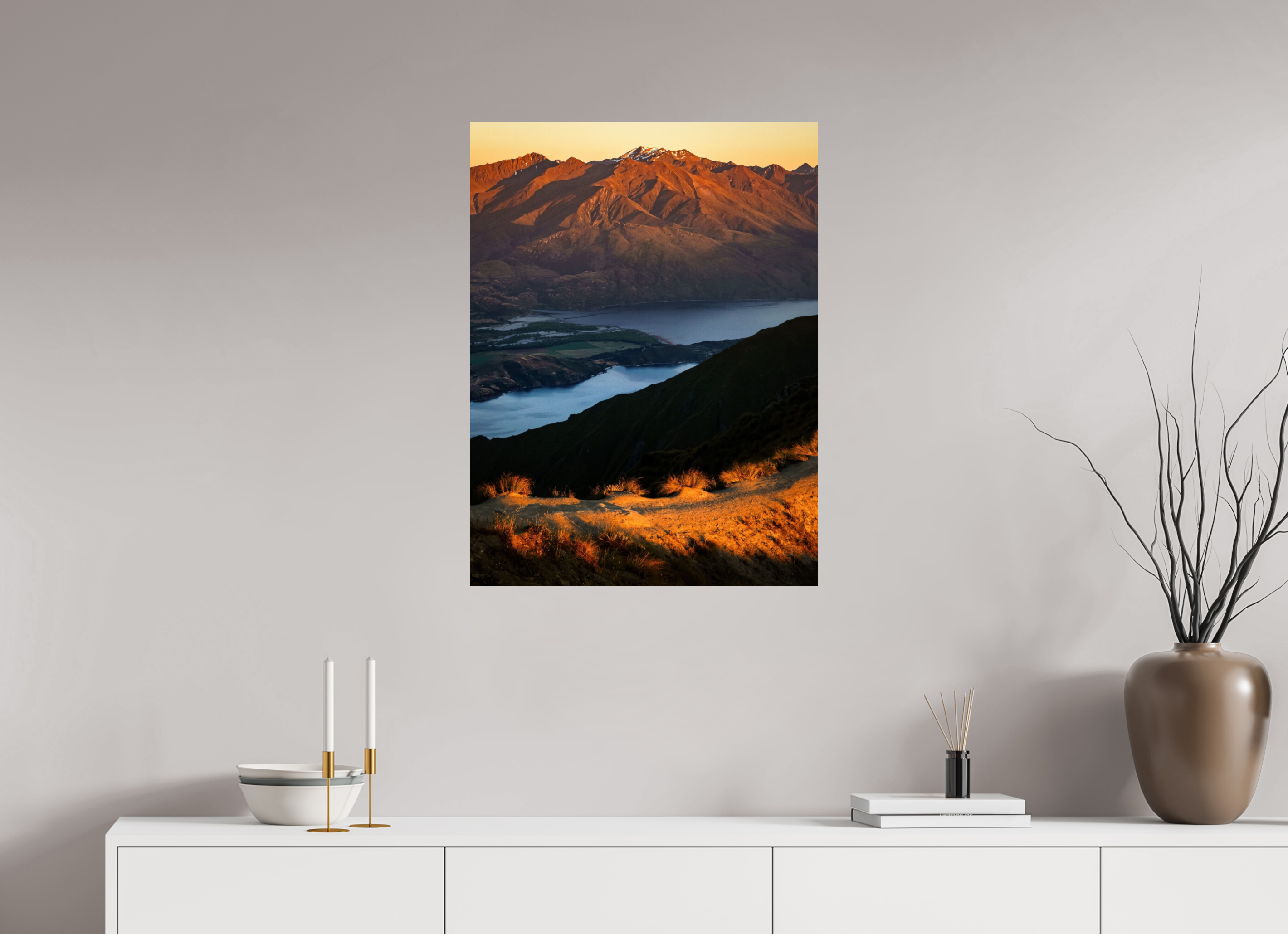 60 x 80 cm, Impression Fine Art Roy's Peak 1 (Nouvelle-Zélande)