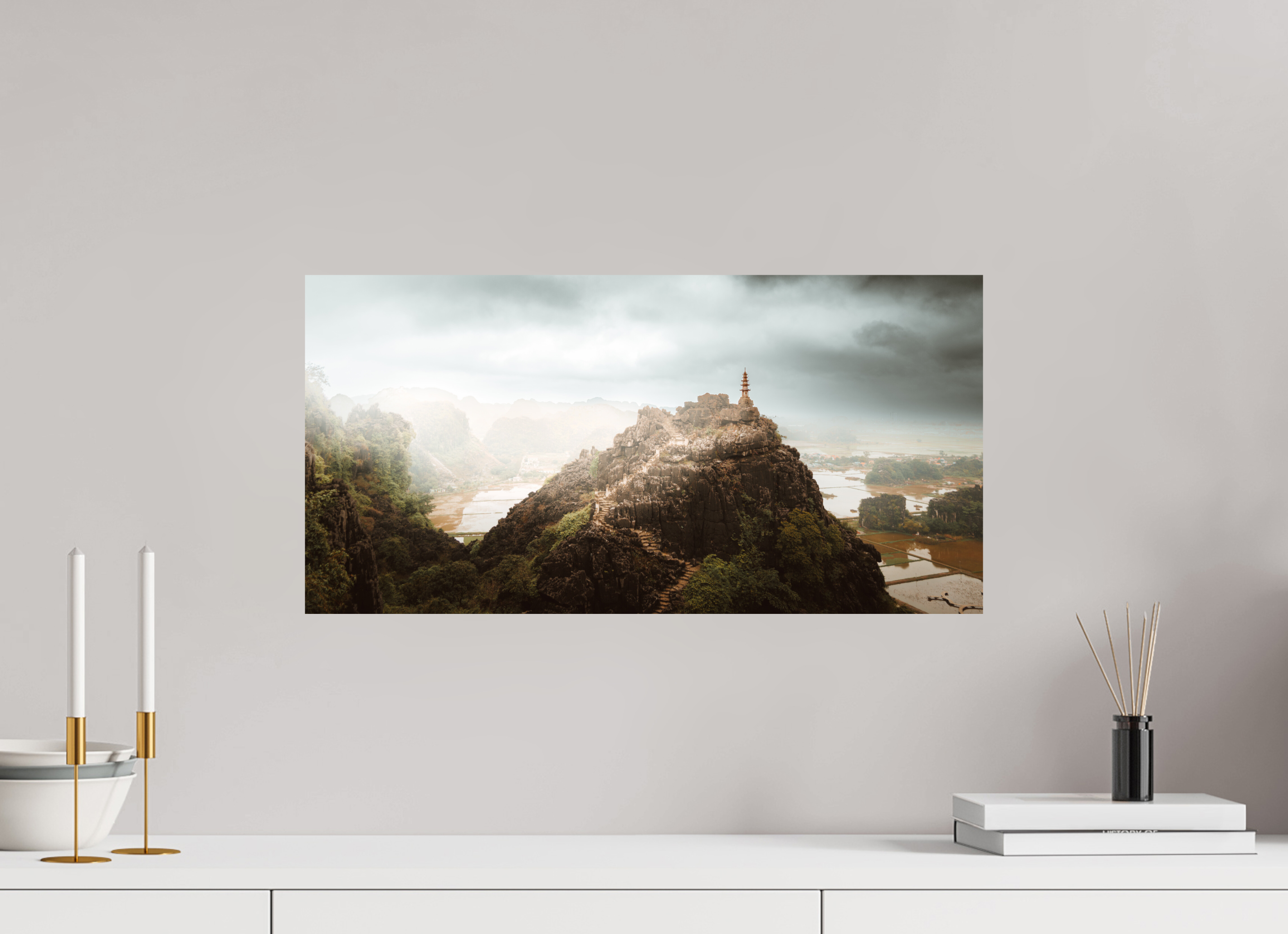 60 x 30 cm, Lesaffre Photo Pagode (Vietnam)