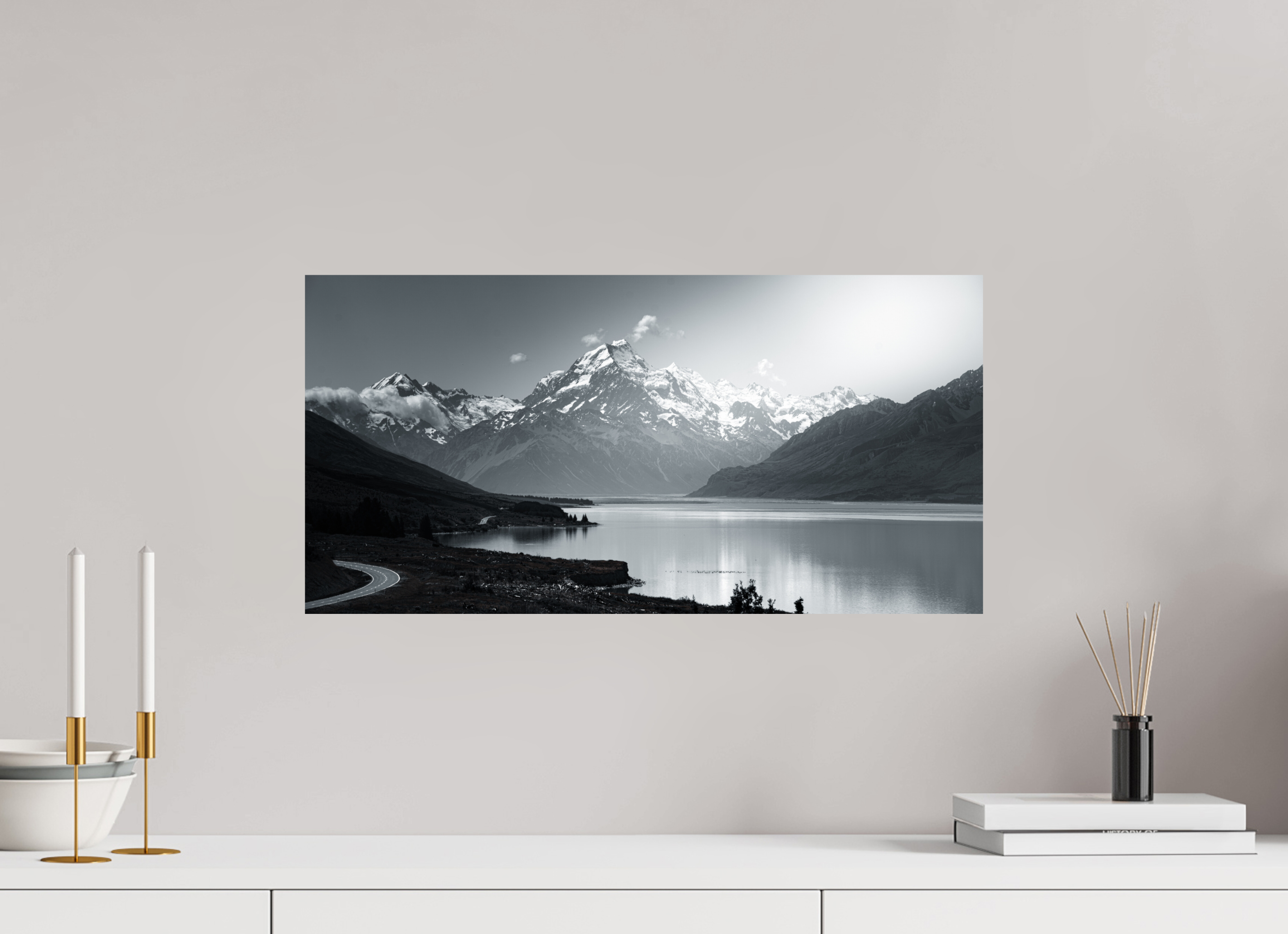 60 x 30 cm, Lesaffre Photo Aoraki 2 (Nouvelle-Zélande)