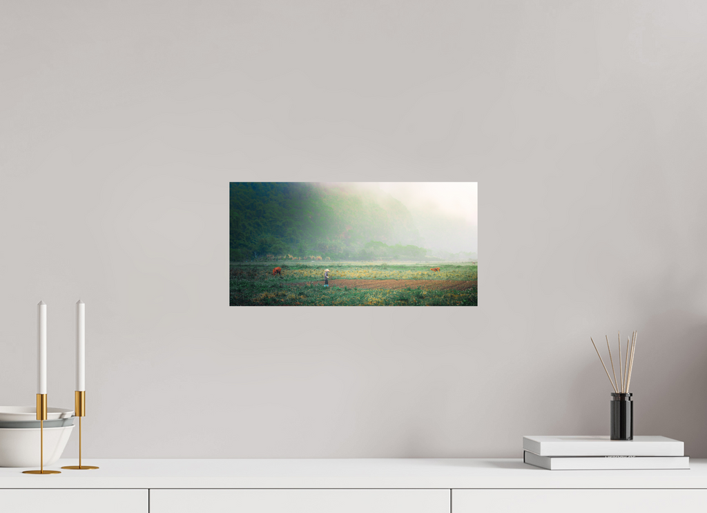 40 x 20 cm, Lesaffre Photo Rizière (Rizière)