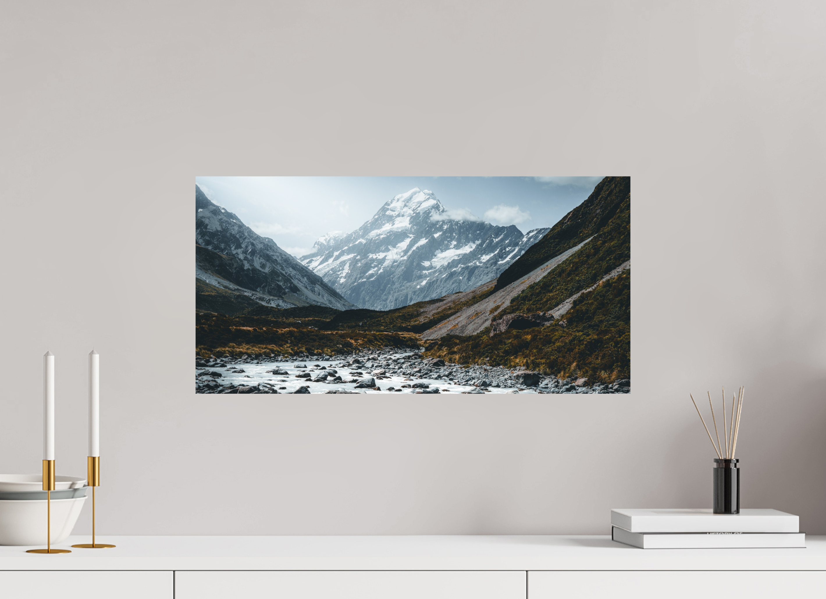 60 x 30 cm, Lesaffre Photo Aoraki (Nouvelle-Zélande)