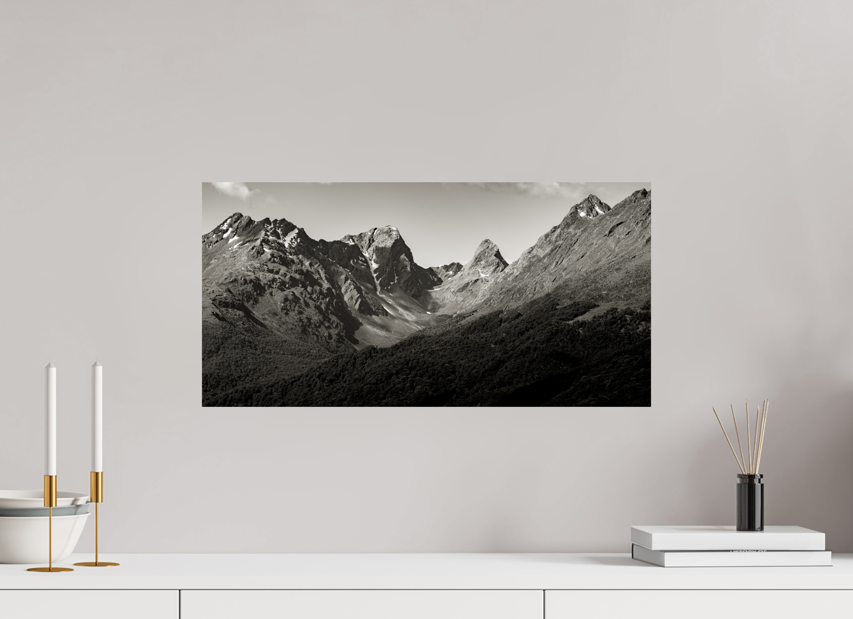 60 x 30 cm, Lesaffre Photo Lit du glacier (Nouvelle-Zélande)