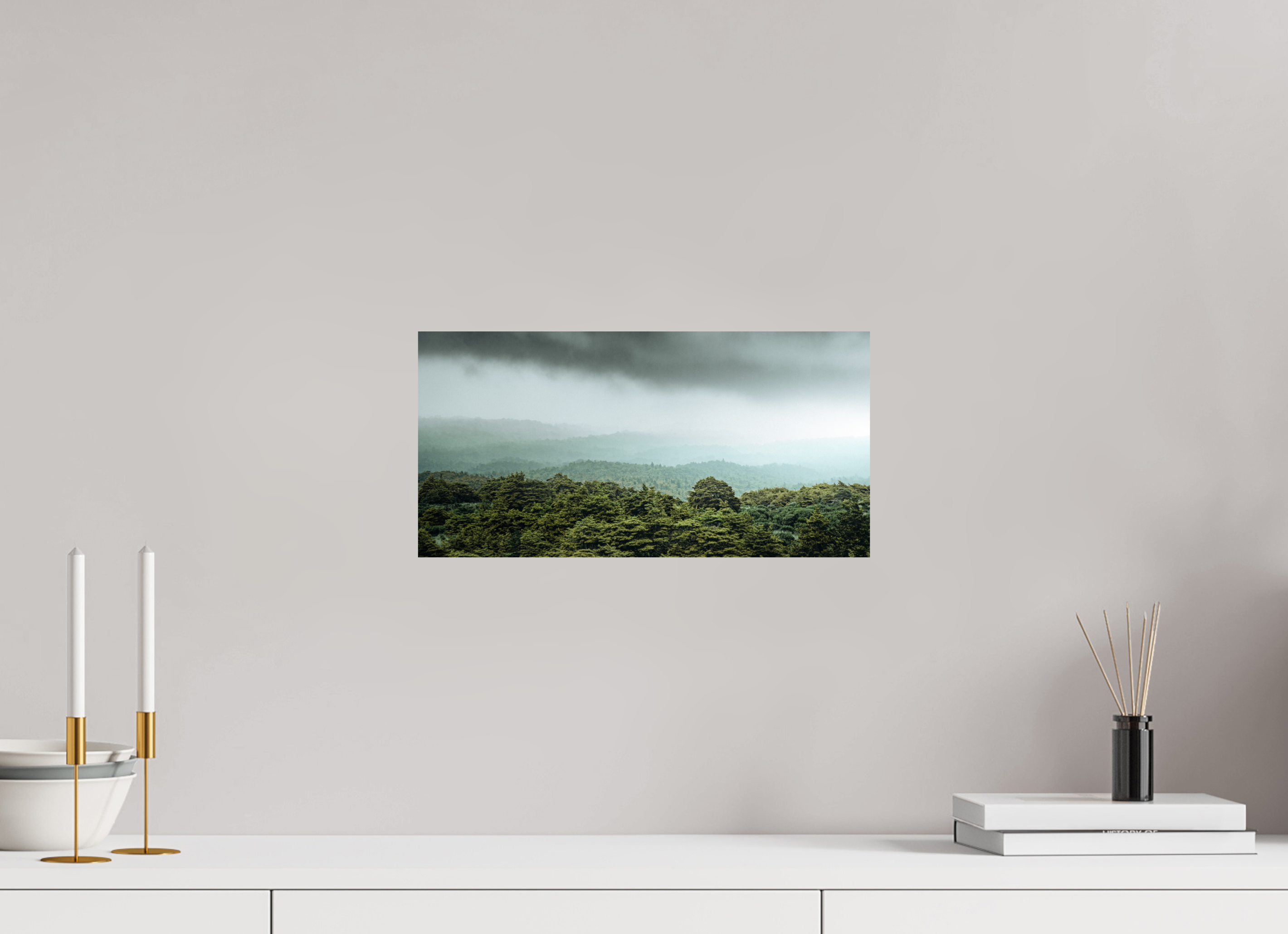 40 x 20 cm, Lesaffre Photo Vagues vertes (Nouvelle-Zélande)