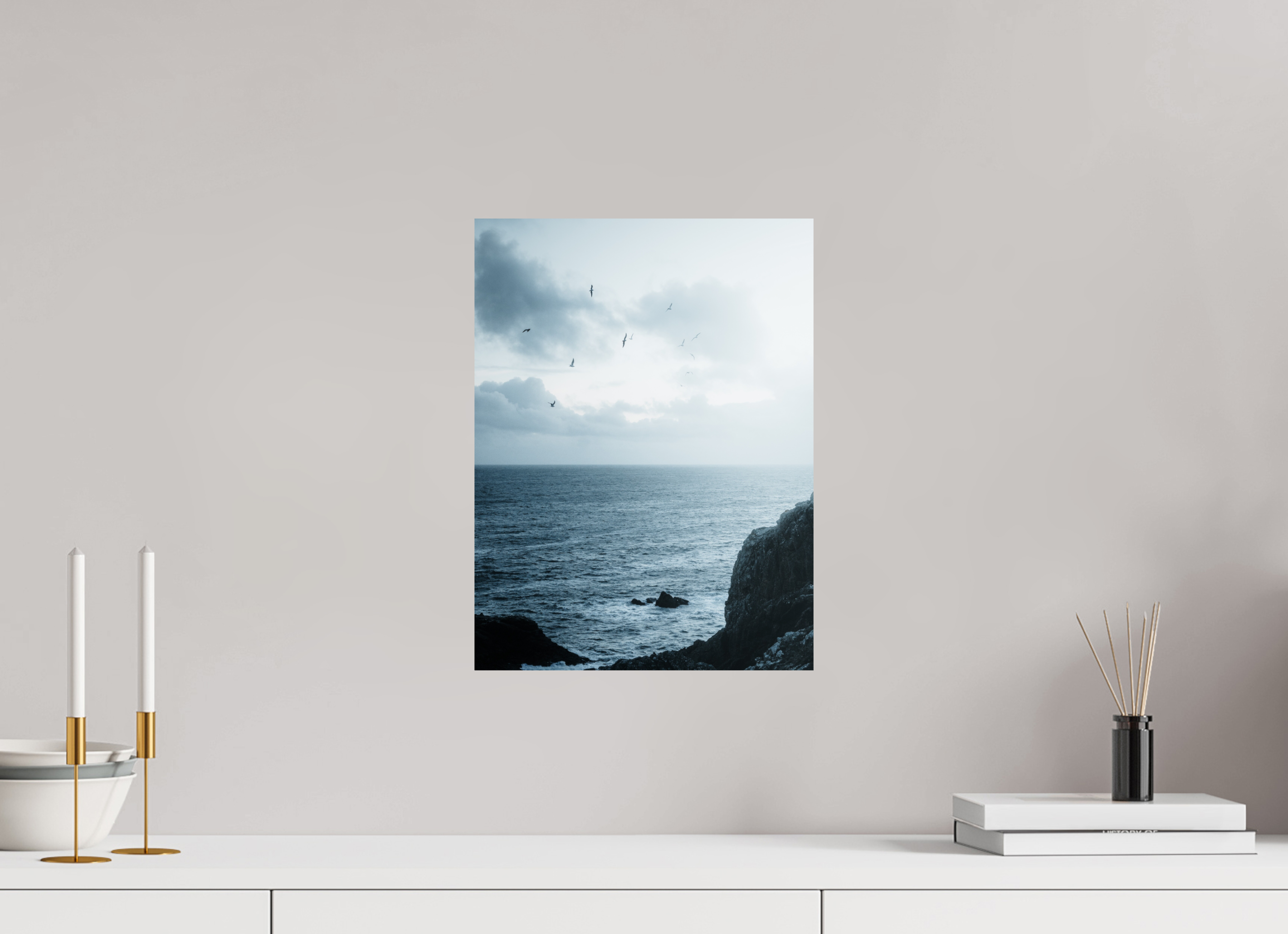 30 x 40 cm, Impression Fine Art Fin de journée (Bretagne)