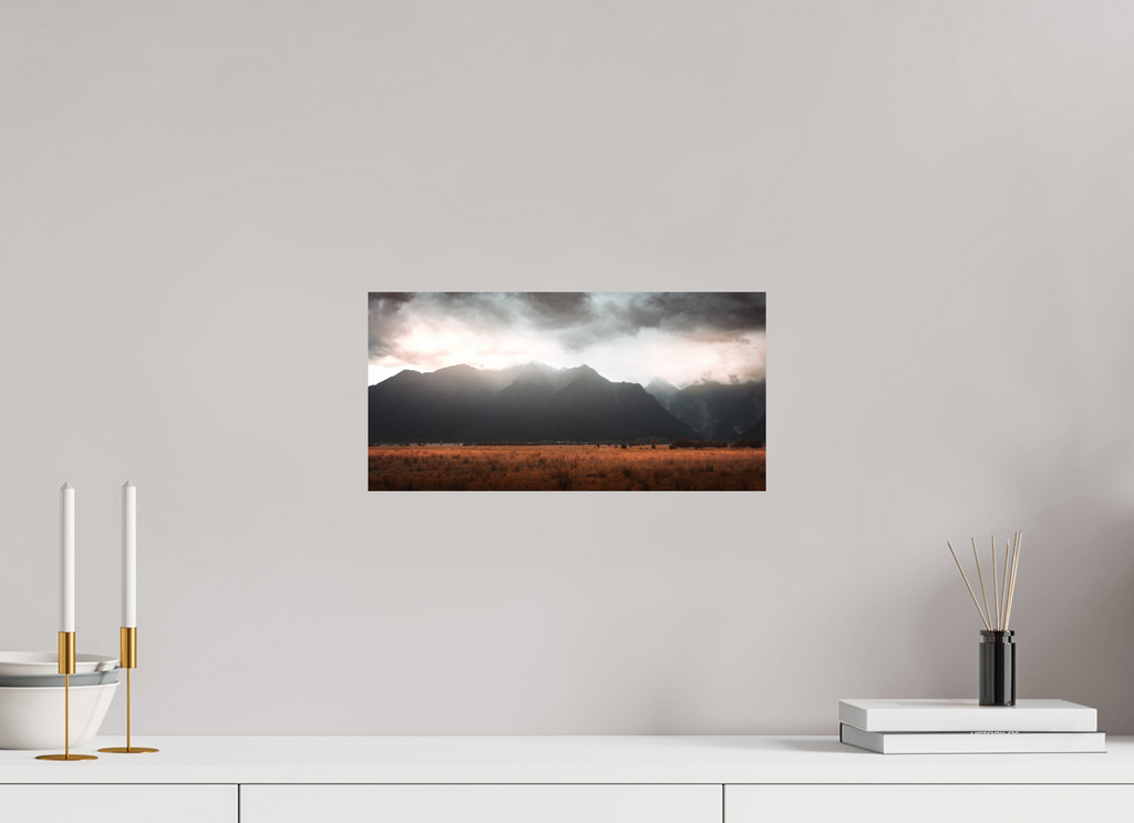 40 x 20 cm, Lesaffre Photo Mont divin (Nouvelle-Zélande)