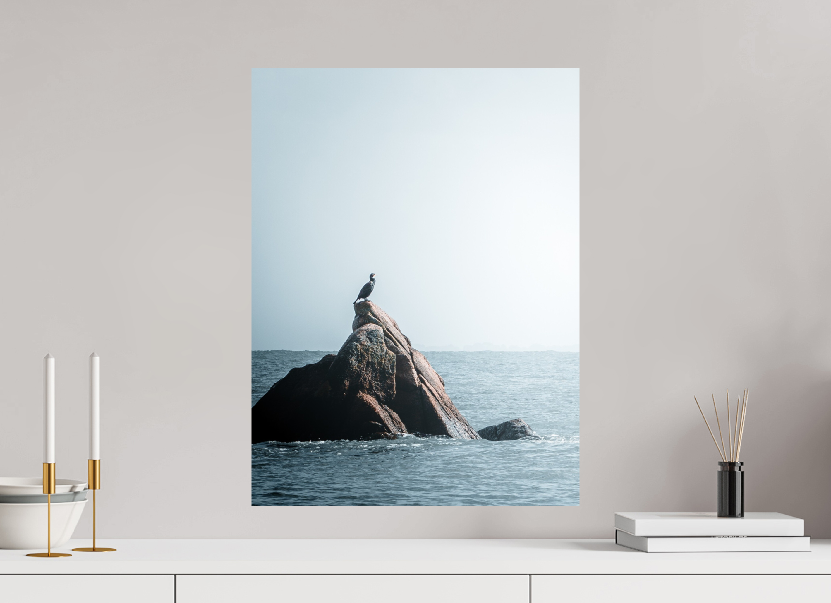 45 x 60 cm, Impression Fine Art Le penseur (Bretagne)