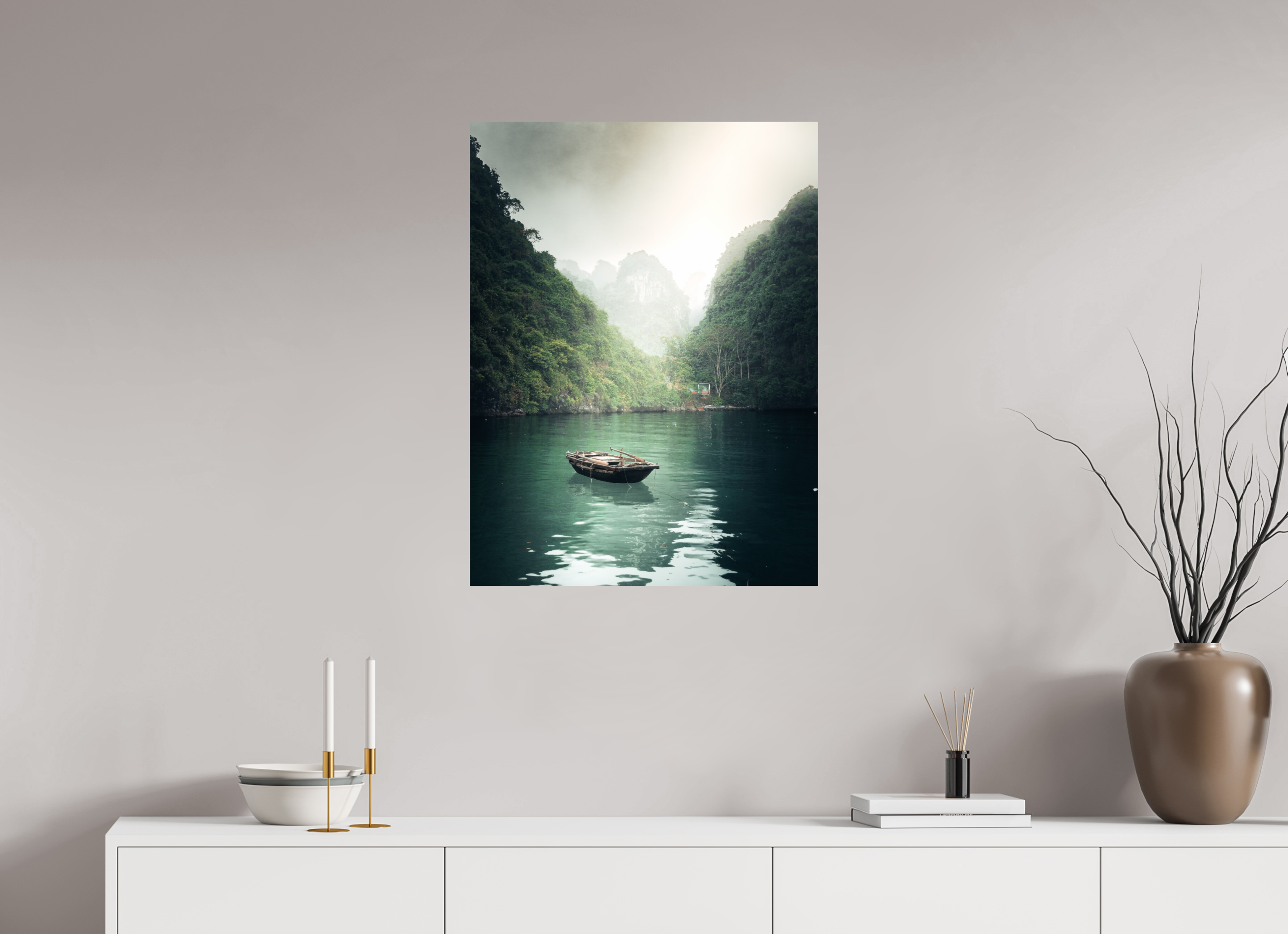 60 x 80 cm, Impression Fine Art Calme (Vietnam)