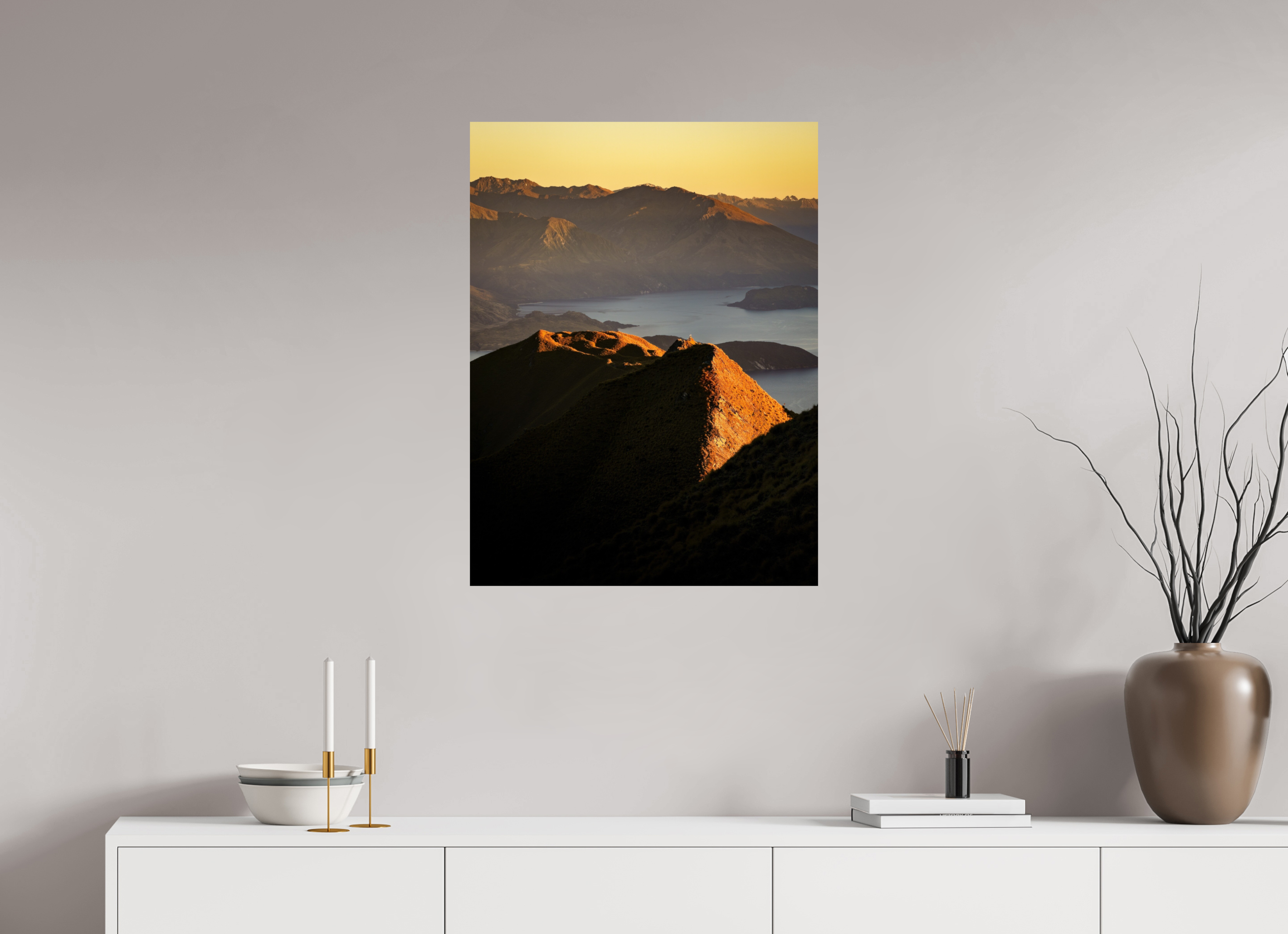 60 x 80 cm, Impression Fine Art Roy's Peak 2 (Nouvelle-Zélande)