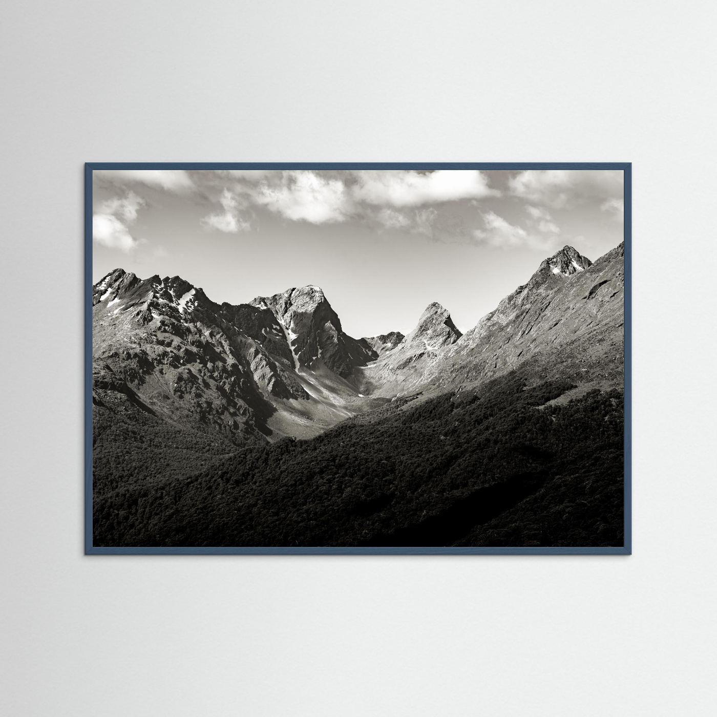 Lit du glacier (Nouvelle-Zélande)