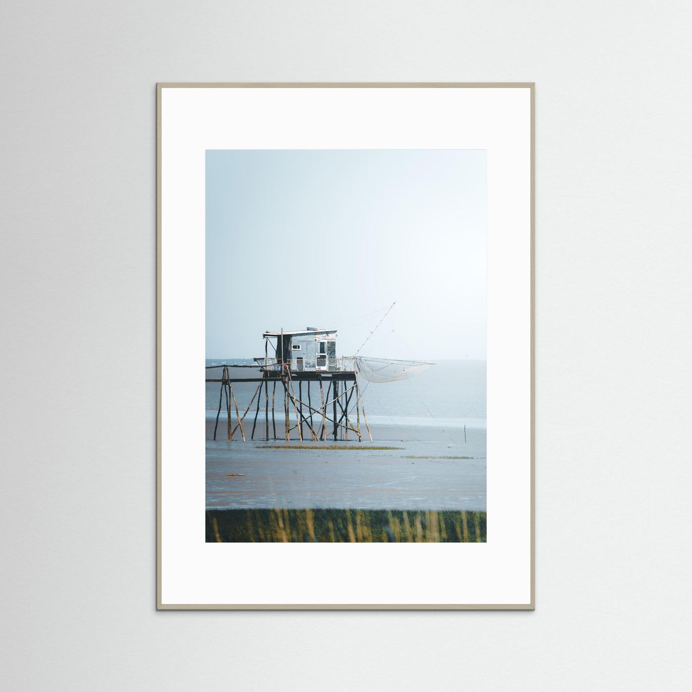 La cabane de l'estuaire (Médoc)