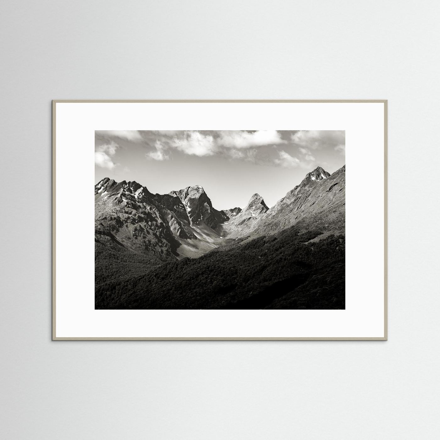 Lit du glacier (Nouvelle-Zélande)