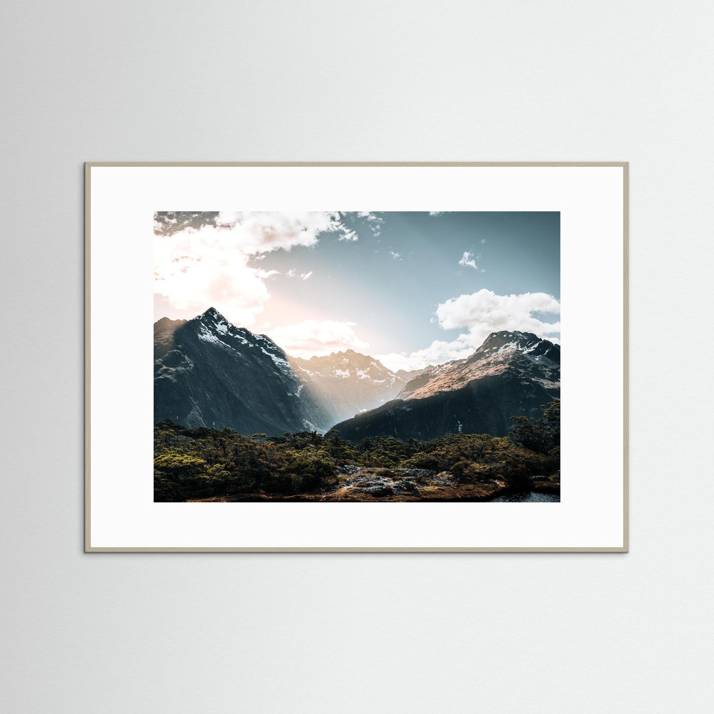 A l'ombre de la montagne (Nouvelle-Zélande)