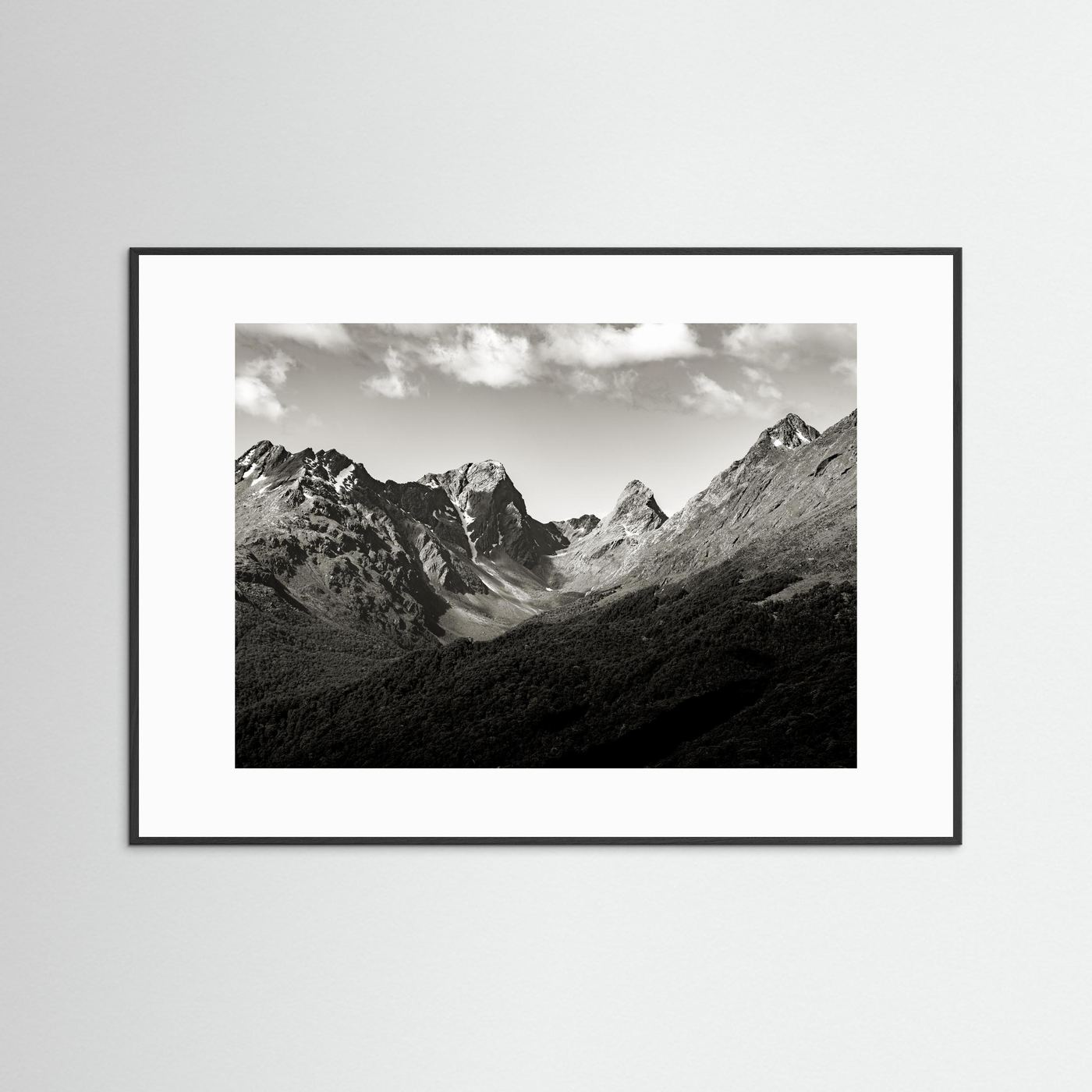 Lit du glacier (Nouvelle-Zélande)