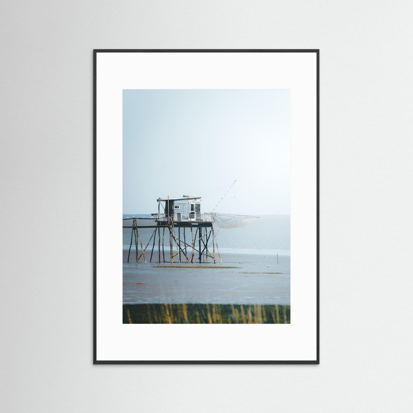 La cabane de l'estuaire (Médoc)