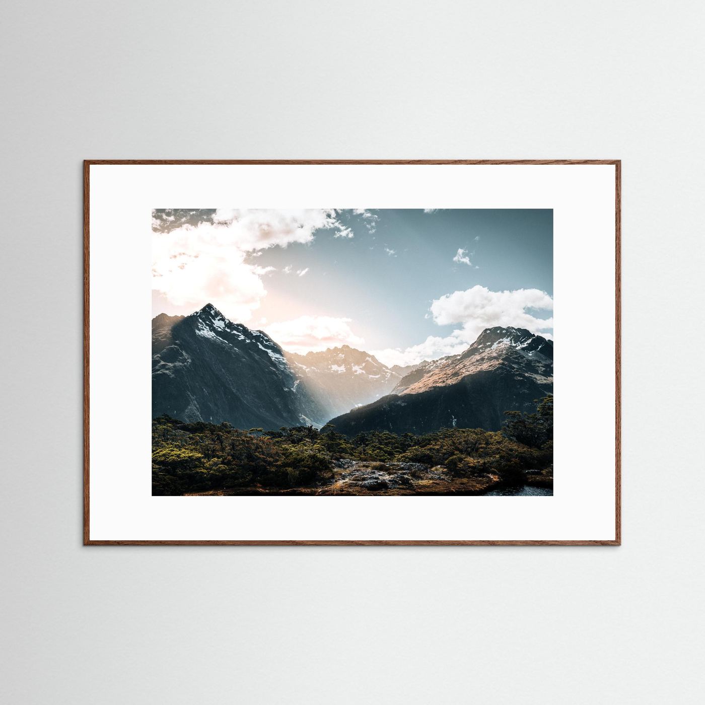 A l'ombre de la montagne (Nouvelle-Zélande)