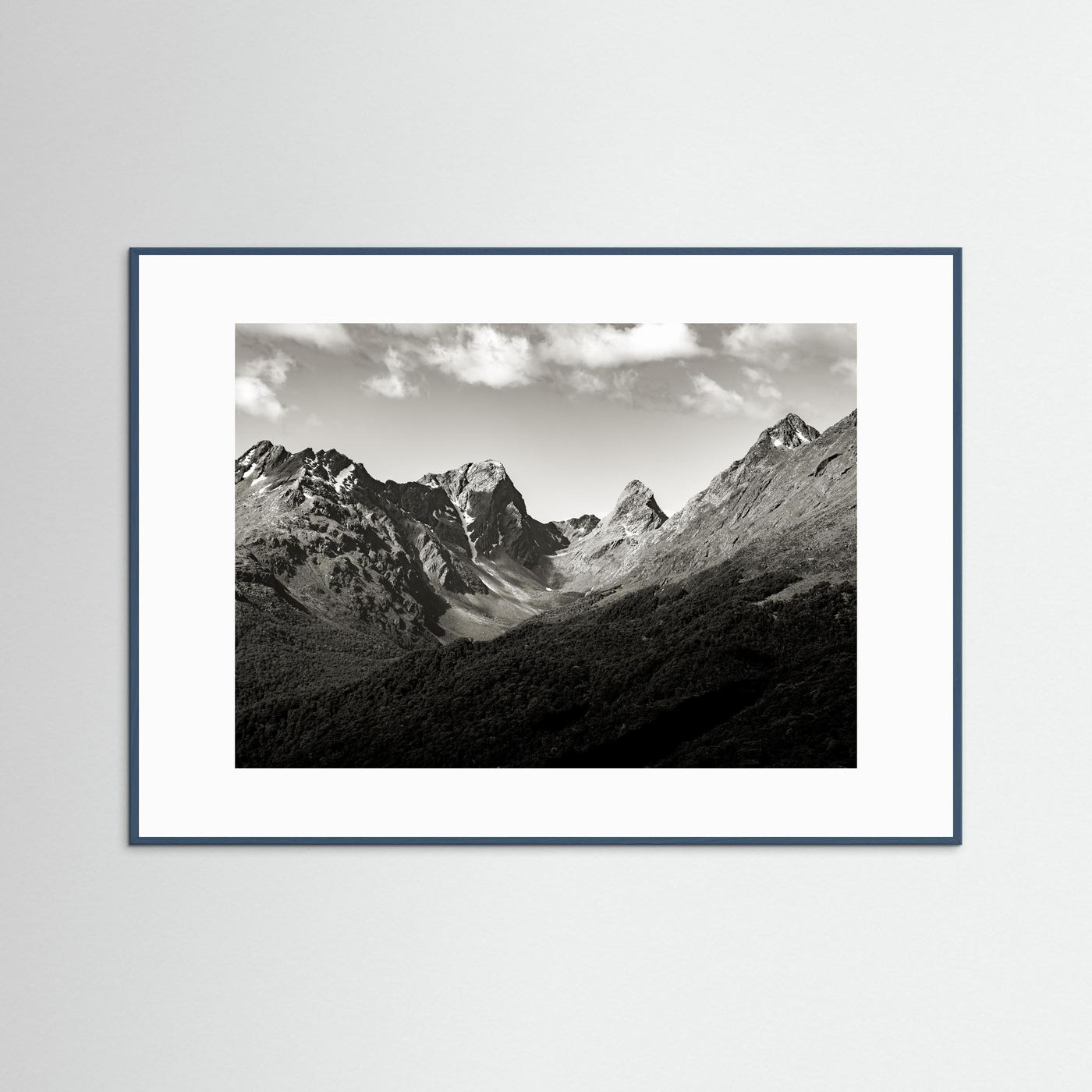 Lit du glacier (Nouvelle-Zélande)