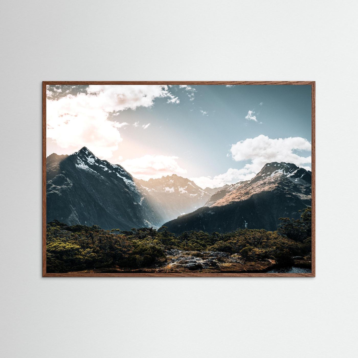 A l'ombre de la montagne (Nouvelle-Zélande)