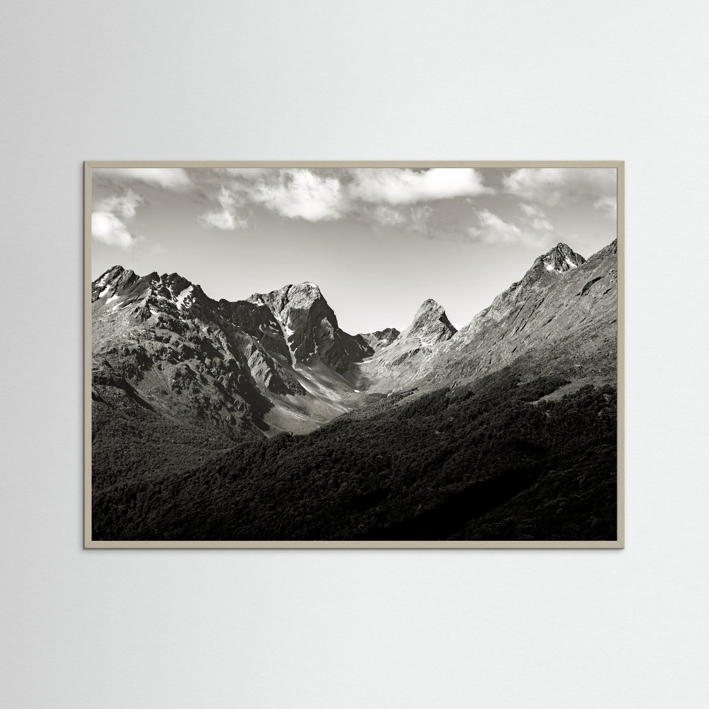Lit du glacier (Nouvelle-Zélande)
